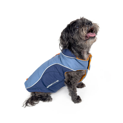 Huskimo Dog Coat Sherpa Midnight Blue