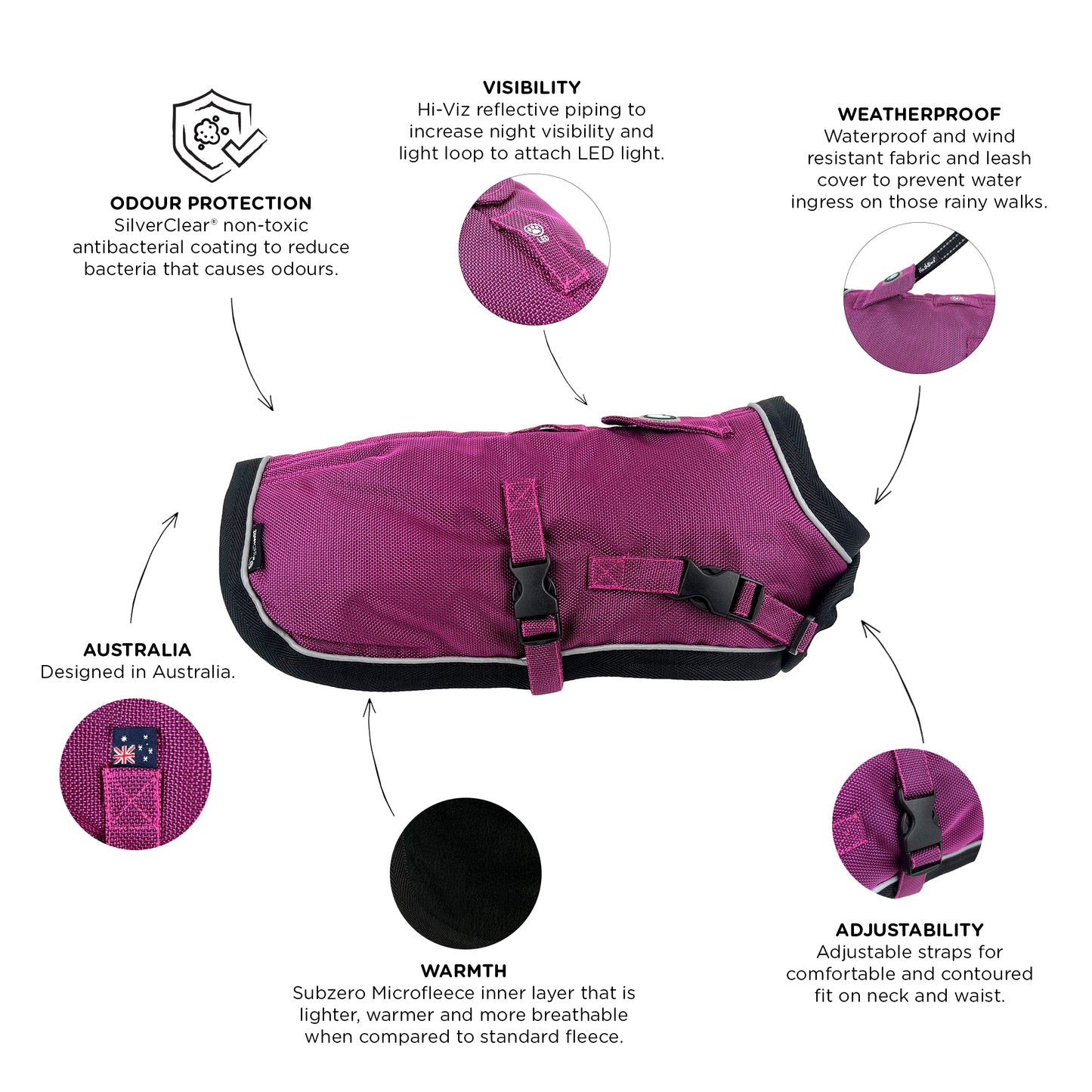 Huskimo Dog Coat Summit Pro Aurora