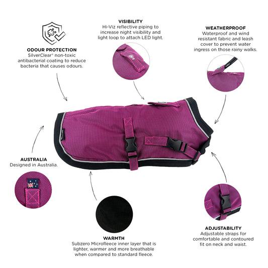 Huskimo Dog Coat Summit Pro Aurora