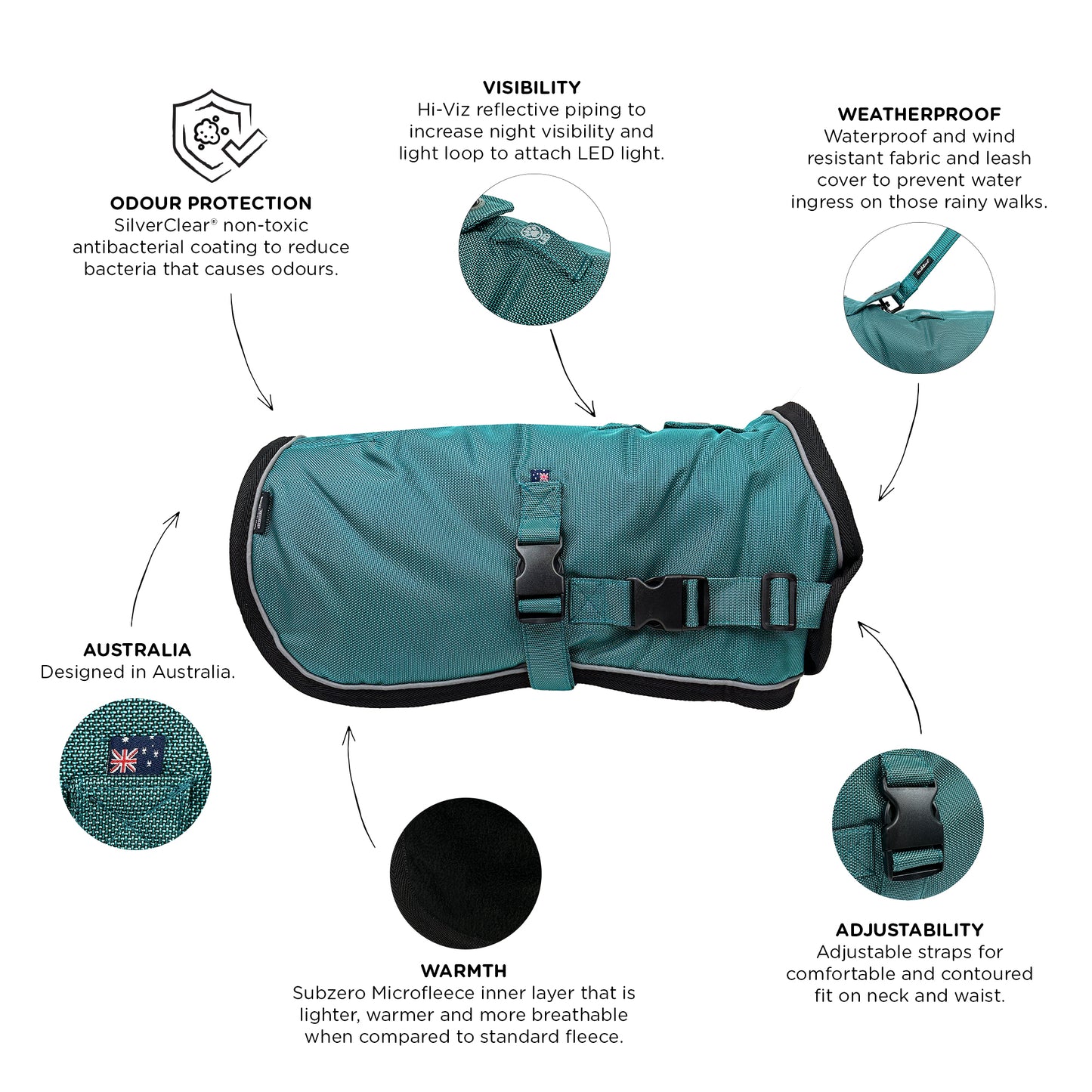Huskimo Dog Coat Summit Pro Ningaloo
