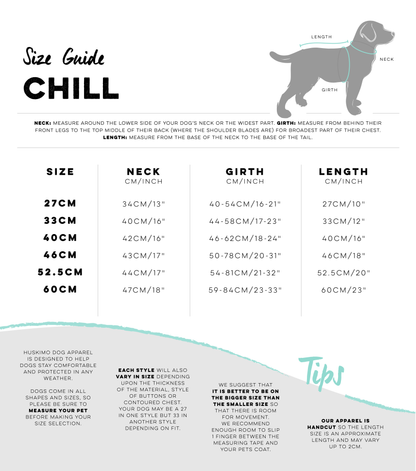Huskimo Dog Coat Chill Mauve