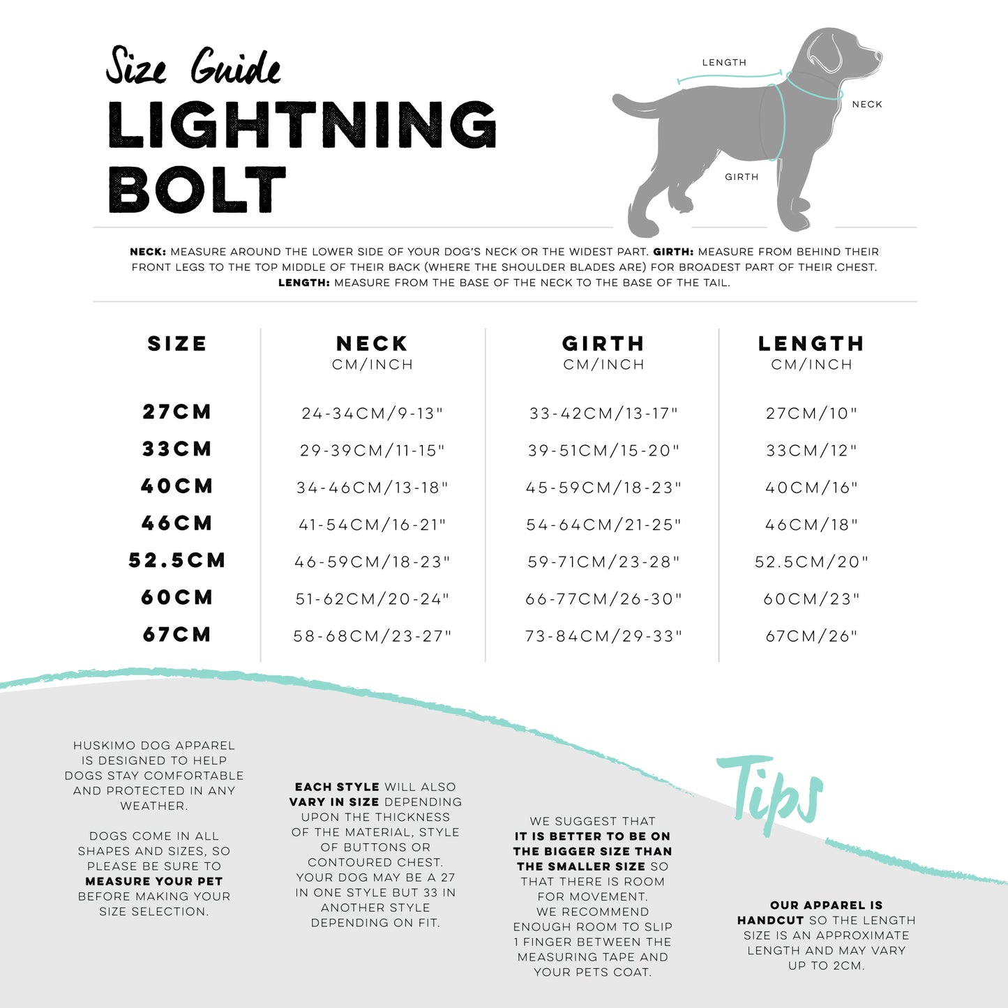 Huskimo Dog Coat Lightning Bolt Olive