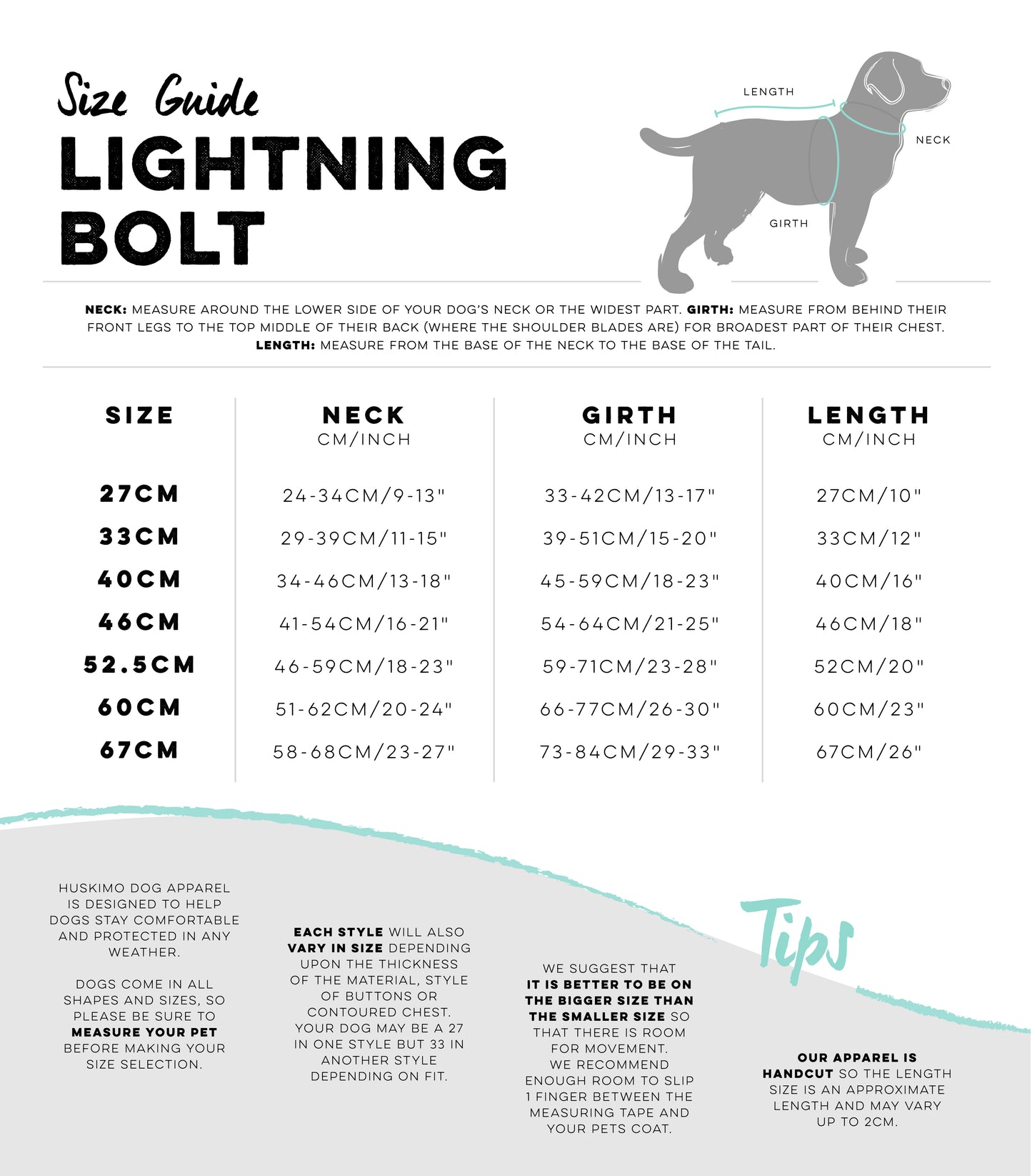 Huskimo Dog Coat Lightning Bolt Olive