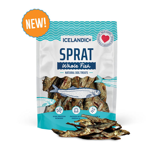ICELANDIC+ Sprat Whole Fish Natural Dog Treats 57g