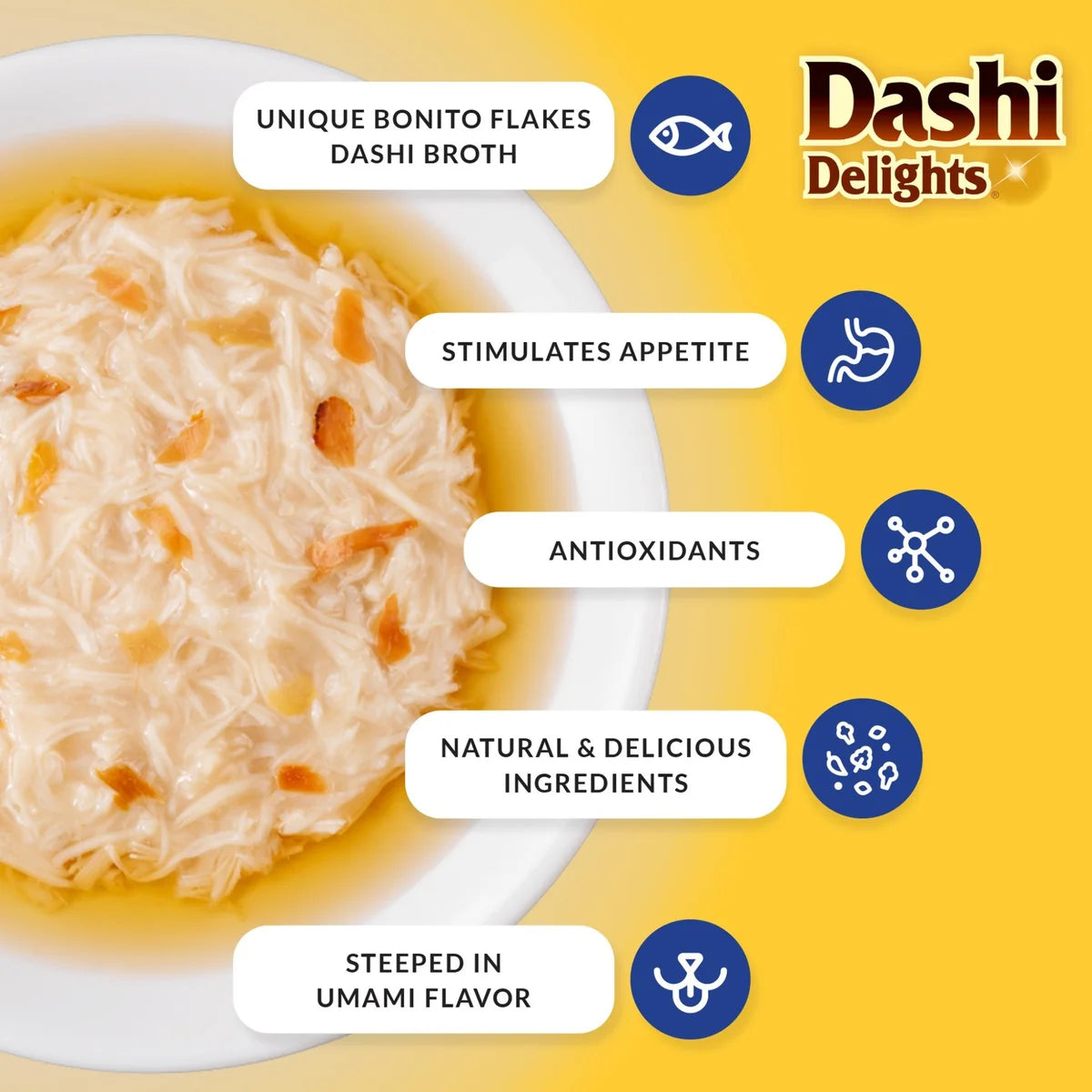 Inaba Dashi Delights Cat Treat Tuna with Salmon 70g