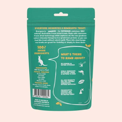 Naturawr Snack-A-Roos for Dogs 50g