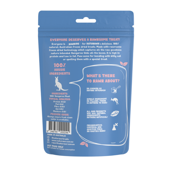 Naturawr Krunchy Kanga for Cats 50g