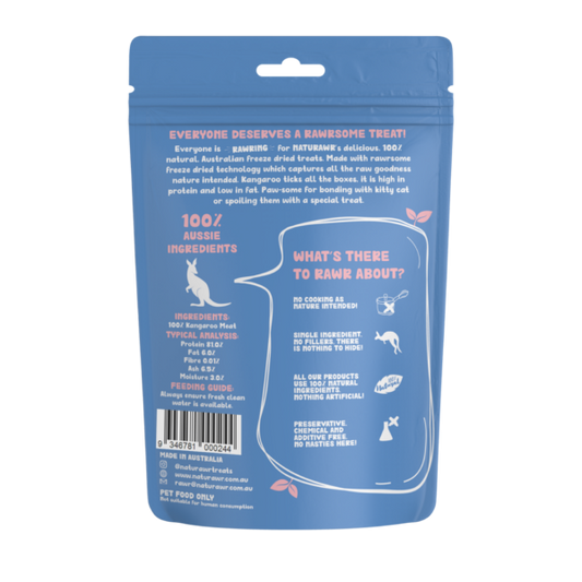 Naturawr Krunchy Kanga for Cats 50g