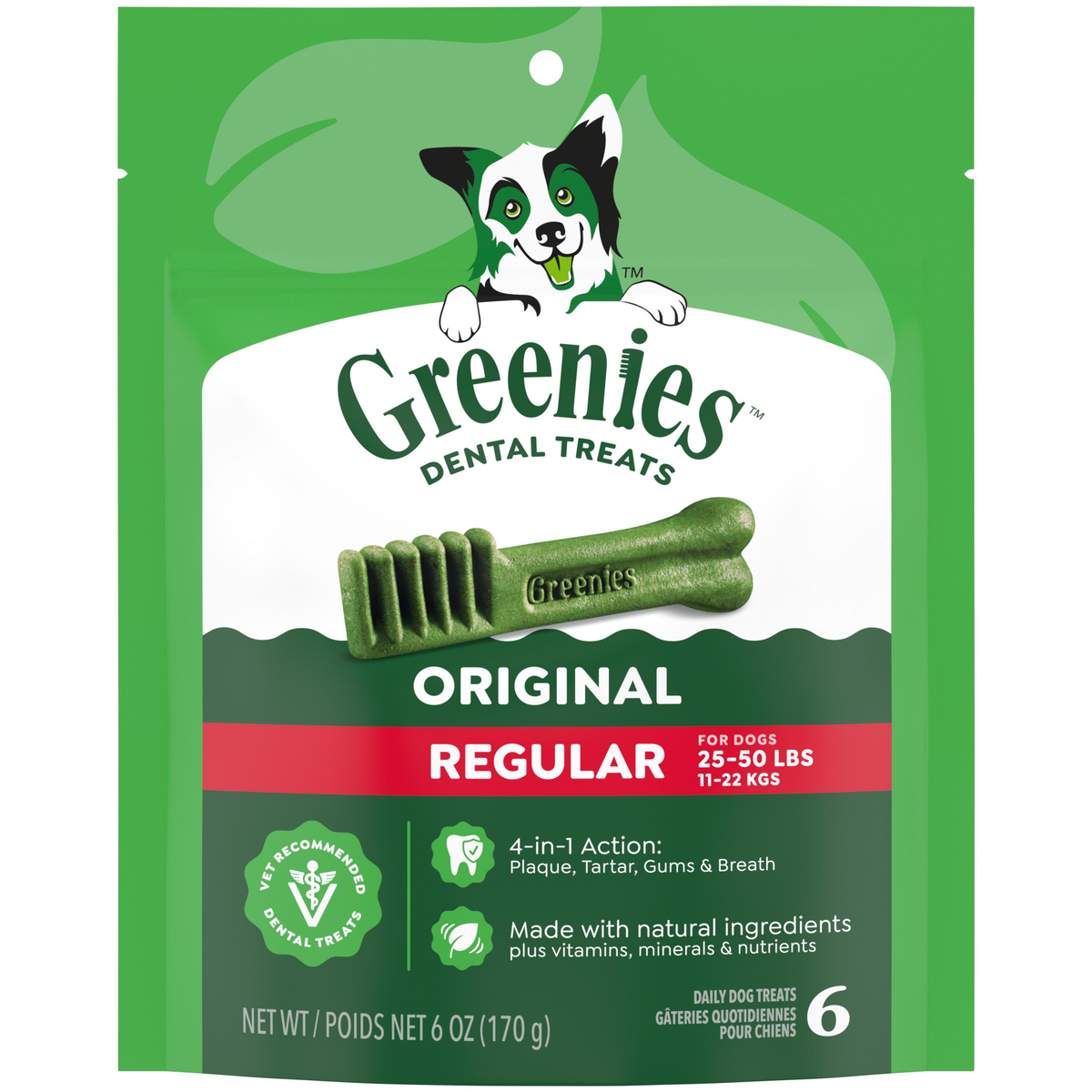 Greenies Original Dental Chews 170g