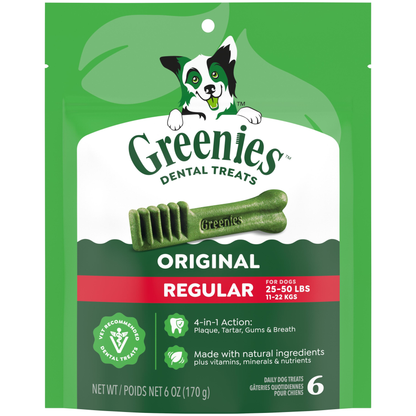 Greenies Original Dental Chews 170g