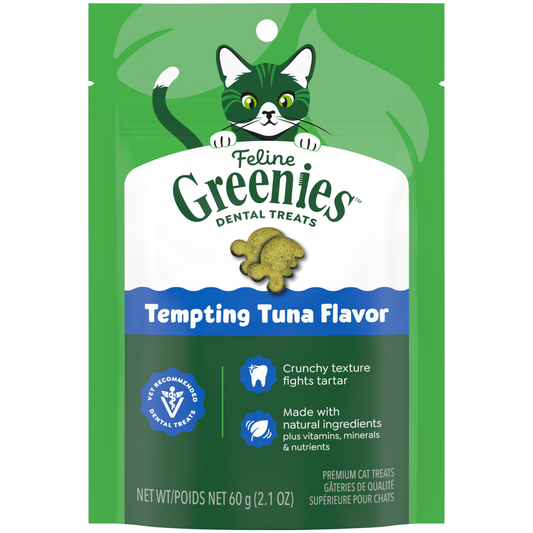 Greenies Feline Tempting Tuna Cat Treats