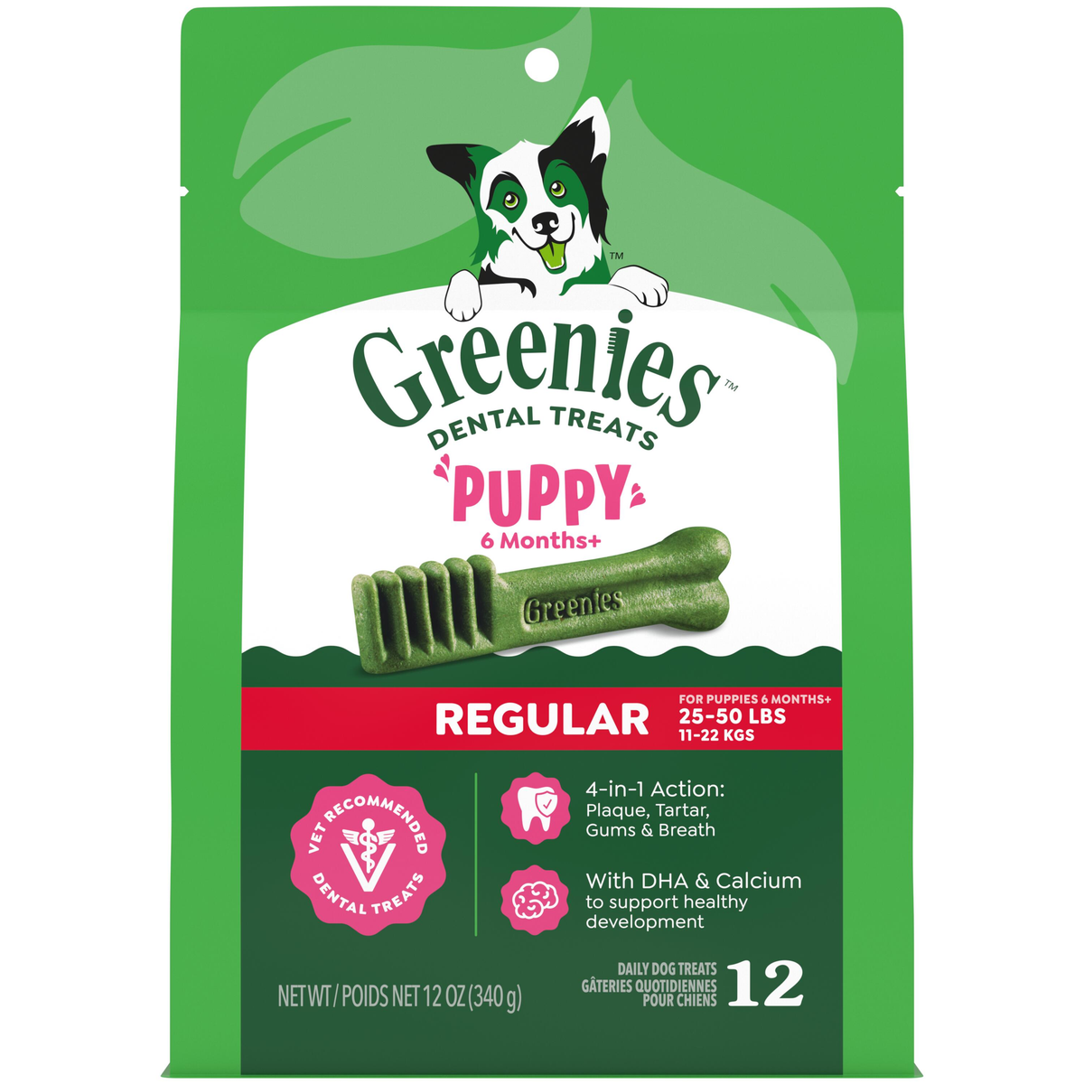 Greenies Puppy Dental Chews 340g
