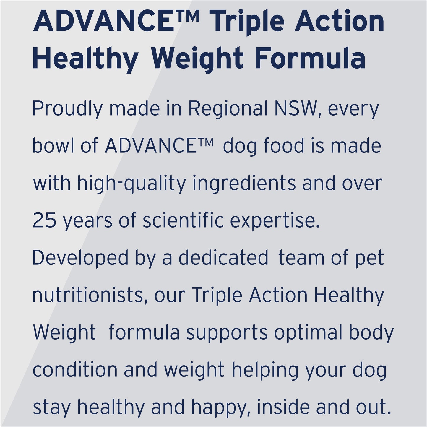 Advance Adult All Breed Weight Control Chicken & Rice
