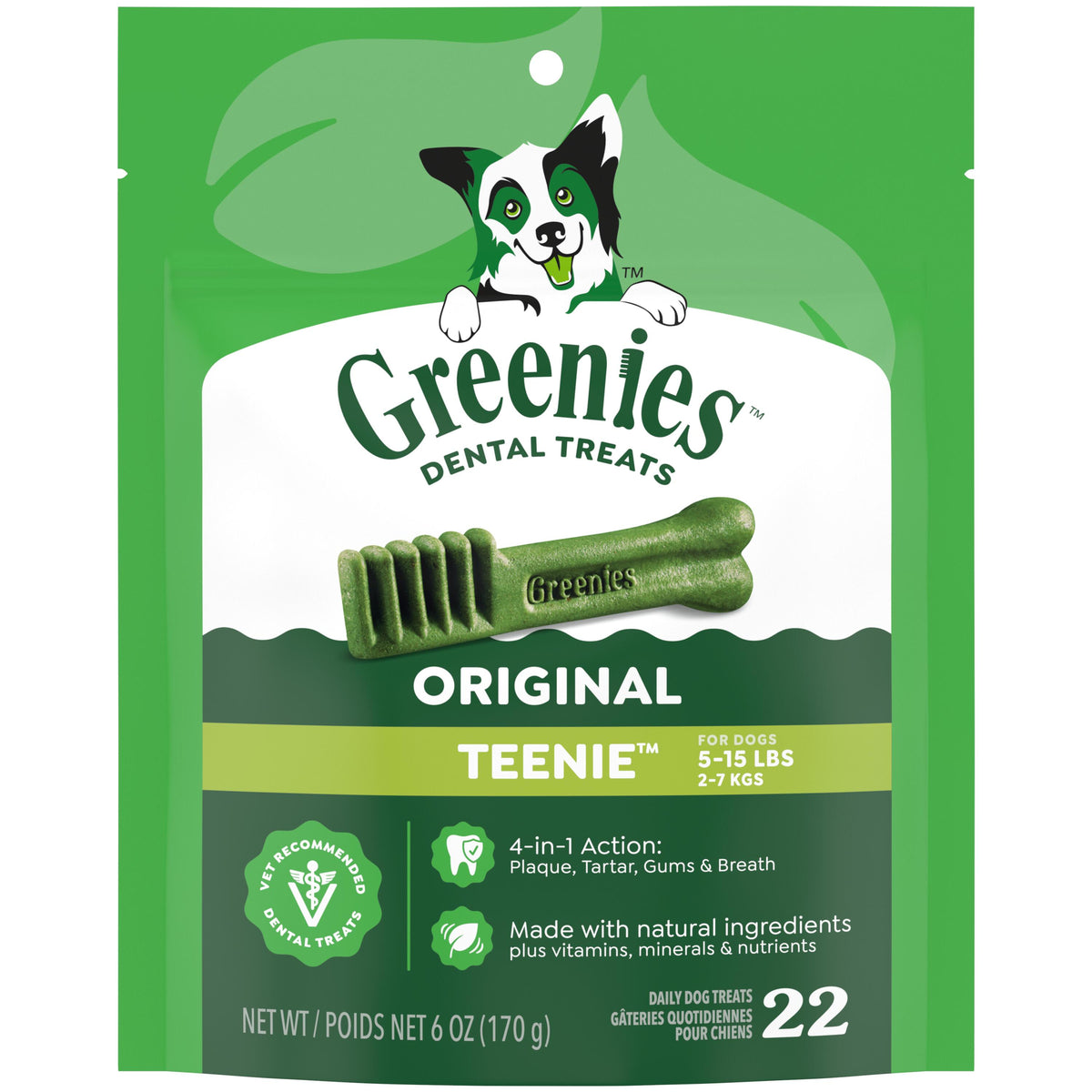 Greenies Original Dental Chews 170g