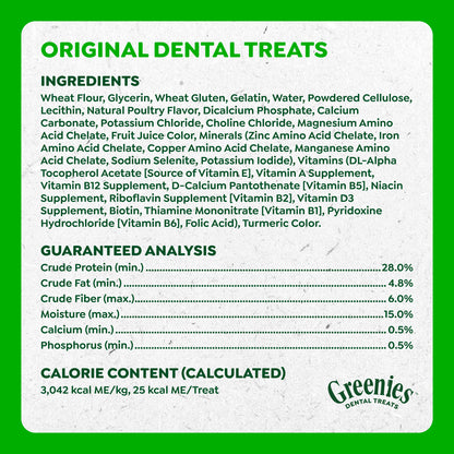 Greenies Original Dental Chews 170g