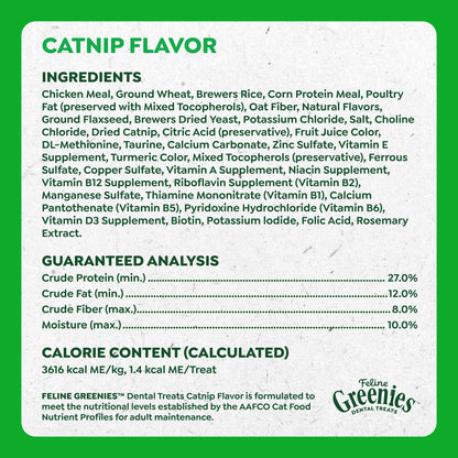 Greenies Feline Catnip Cat Treats