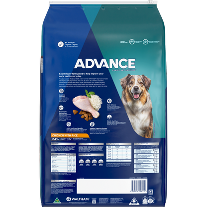 Advance Healthy Ageing Medium Breed Chicken with Rice Dry Dog Food