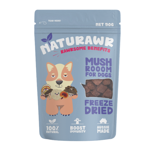 Naturawr Mushrooom for Dogs 50g