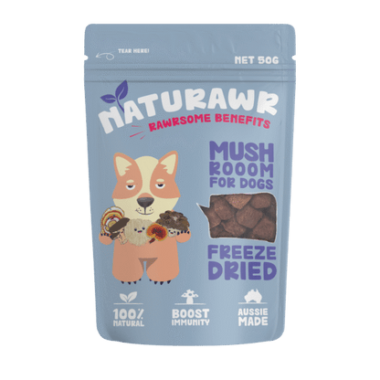 Naturawr Mushrooom for Dogs 50g
