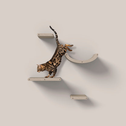 Pryde Set of 4 Oatmeal Cat Climbers