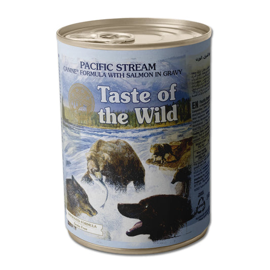 Taste of the Wild Pacific Stream Canine Formula with Salmon in Gravy