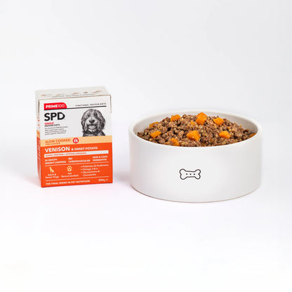 Prime100 SPD Slow Cooked Venison & Sweet Potato 354g