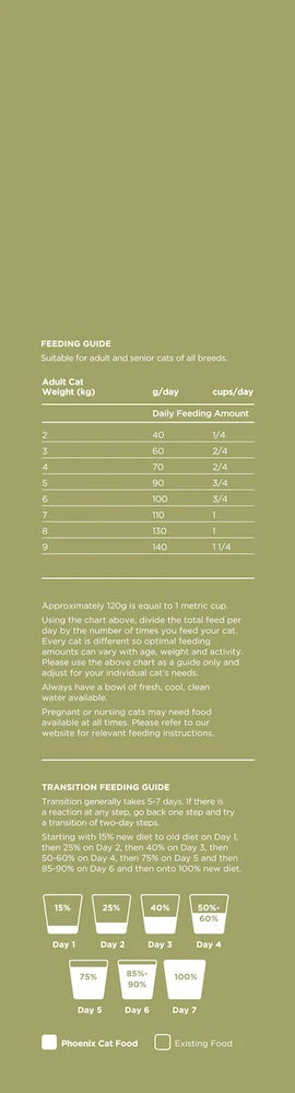 Phoenix Chicken & Barramundi Premium Grain Free Adult Cat Food