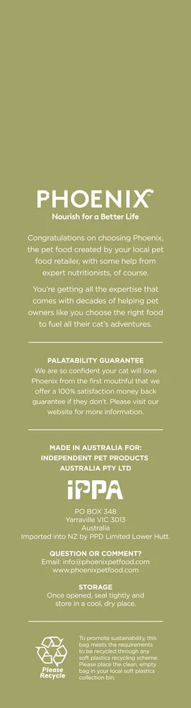Phoenix Chicken & Barramundi Premium Grain Free Adult Cat Food