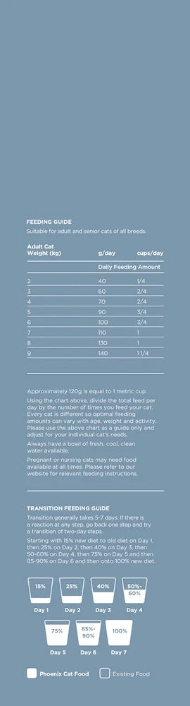 Phoenix Ocean Fish & Barramundi Premium Grain Free Adult Cat Food