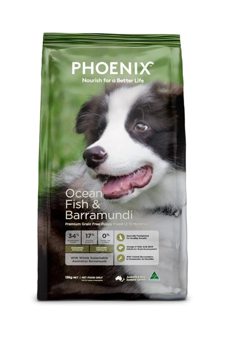Phoenix Ocean Fish & Barramundi Premium Grain Free Puppy Food