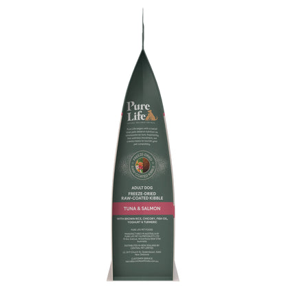 Pure Life Freeze-Dried Raw-Coated Kibble Tuna & Salmon for Adult Dogs 2.5kg