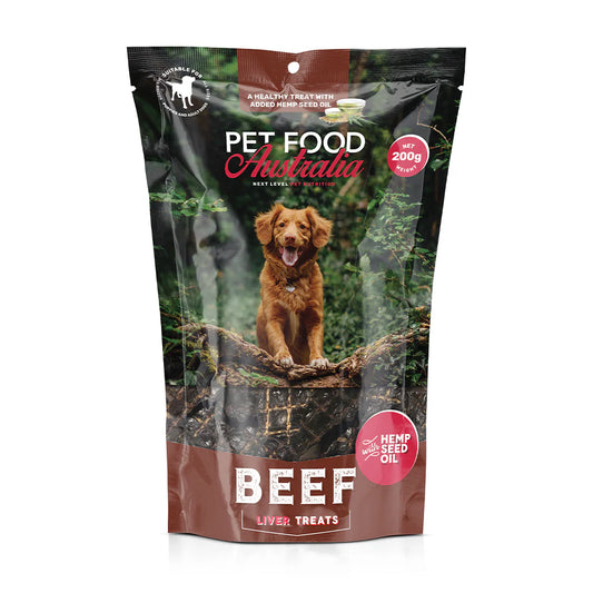 Pet Food Australia Beef Liver Treats 200g