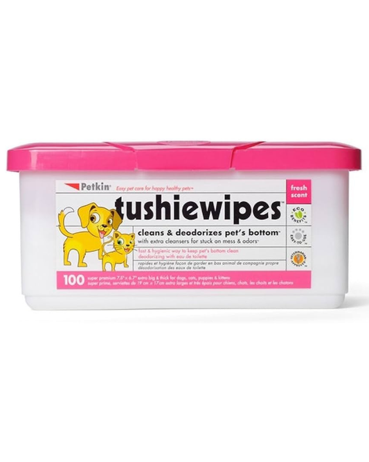 Petkin Tushie Wipes 100pk