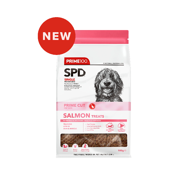 Prime100 SPD Prime Cut Salmon Treats 100g