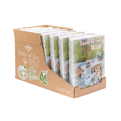 Taste of the Wild Salmon & Herring with Fruit & Vegetables 390g 7 Pack