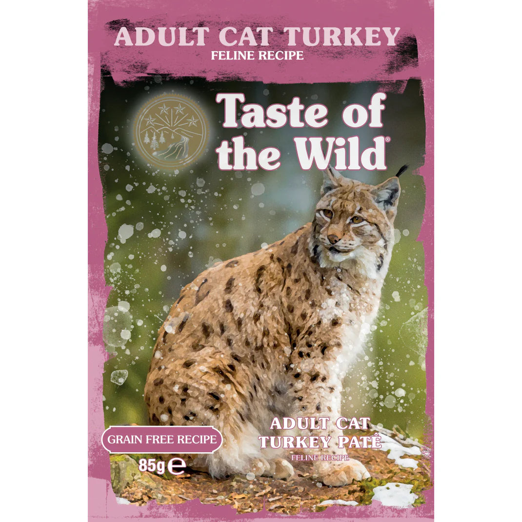 Taste of the Wild Adult Cat Turkey with Chicken Pate