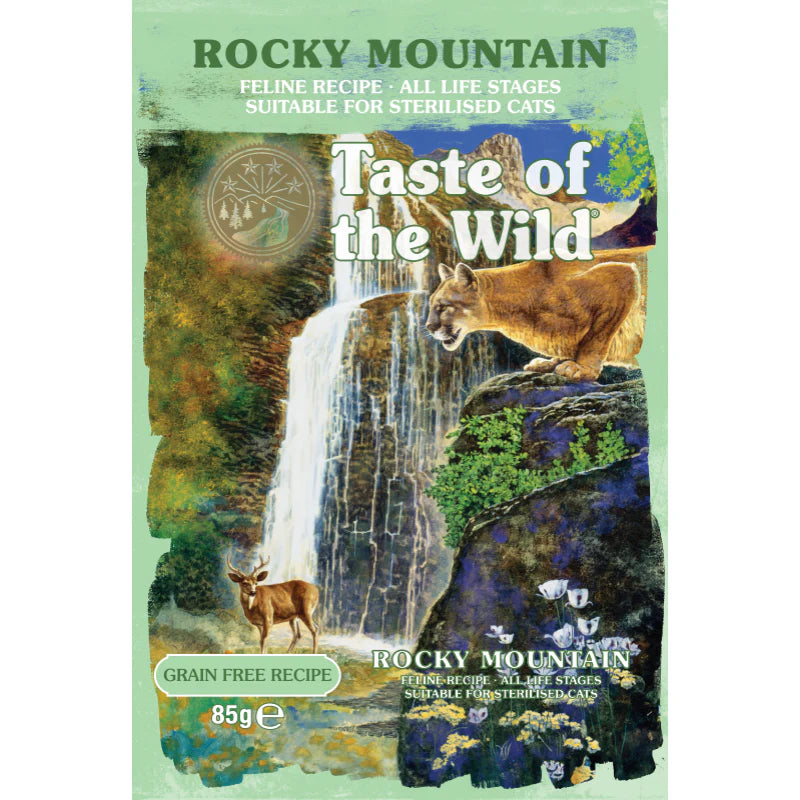 Taste of the Wild Rocky Mountain Cat Chunks in Gravy Pouch
