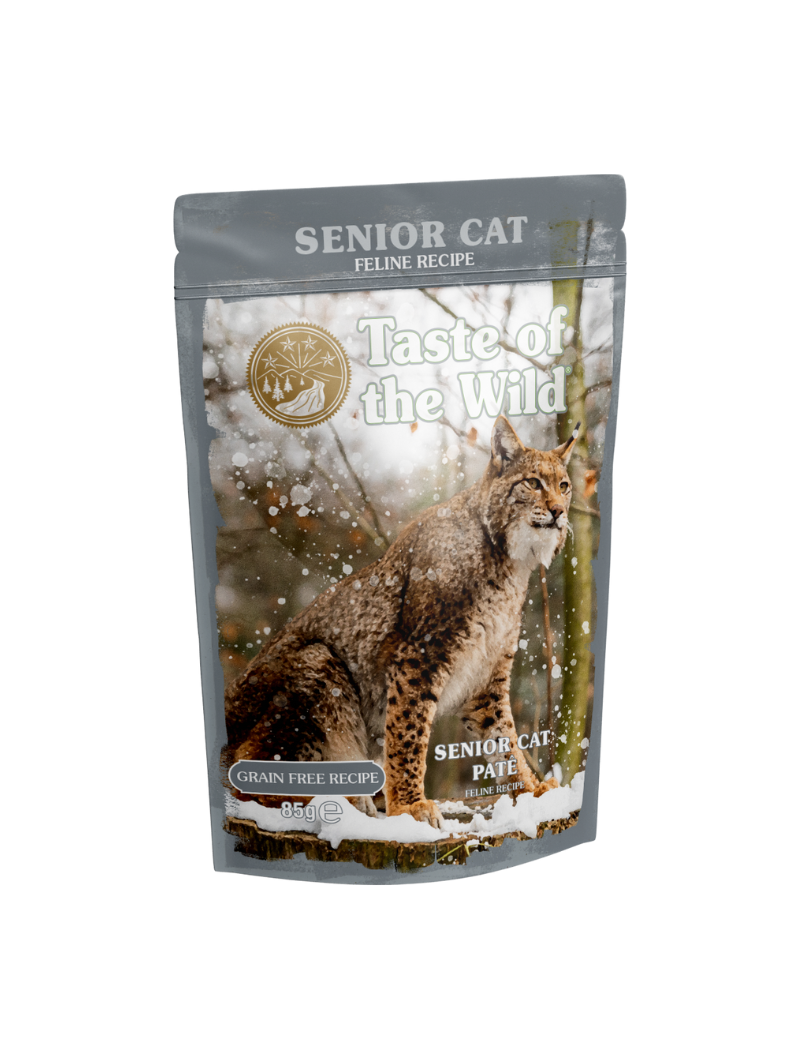 Taste of the Wild Senior Cat Chicken Pate Pouch 85g 12 x 85g