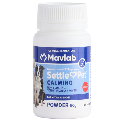 MavLab Settlepet Medium & Large Dogs 50g