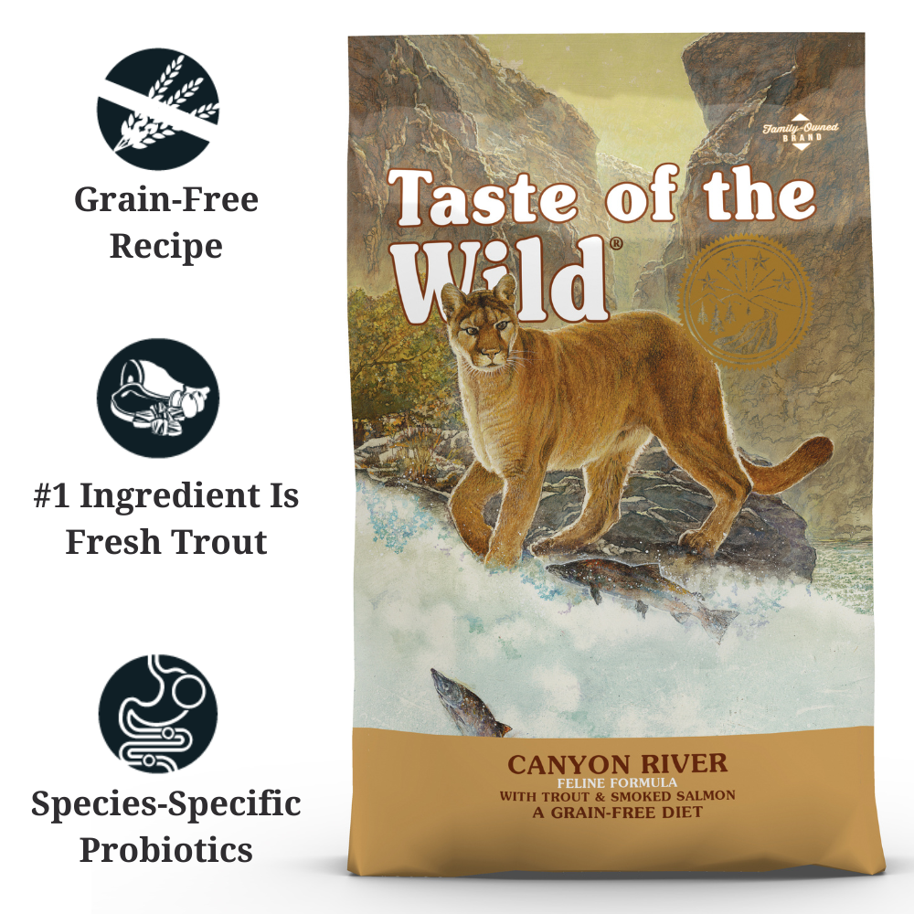 Taste of the Wild Canyon River Feline with Trout & Smoked Salmon 2kg