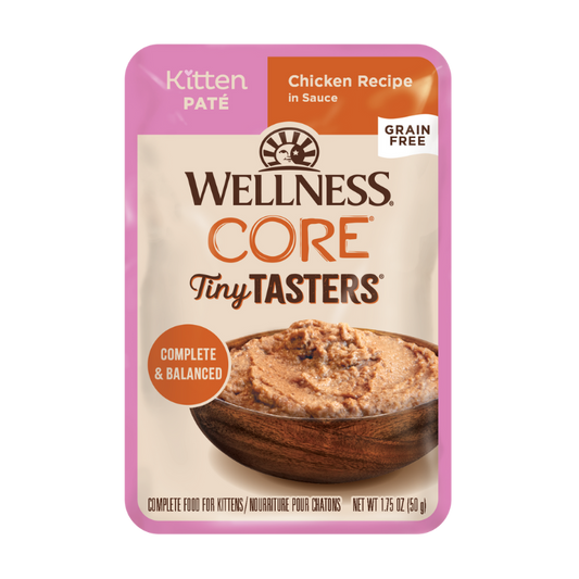 Wellness Core Tiny Tasters for Kittens Chicken Recipe 50g 12 x 50g