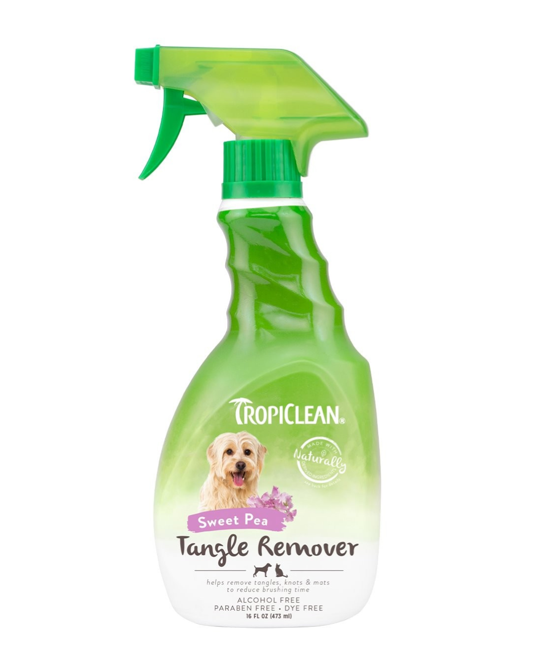 Tropiclean Tangle Remover for Dogs & Cats Sweet Pea 473mL