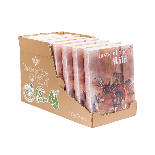 Taste of the Wild Turkey & Duck with Fruit & Vegetables 390g 7 Pack