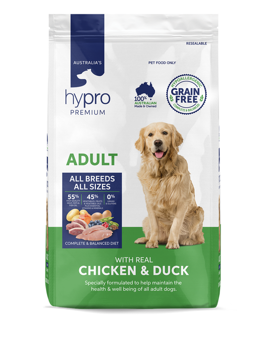 Hypro Premium Grain Free Chicken & Duck Adult Dry Dog Food