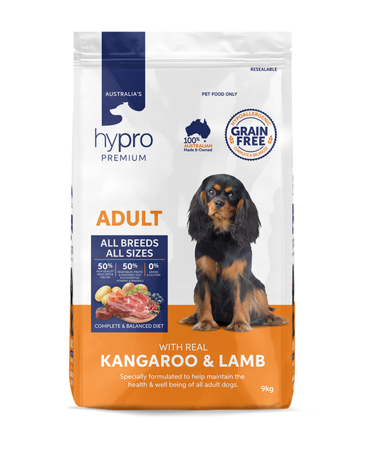 Hypro Premium Grain Free Kangaroo & Lamb Adult Dry Dog Food