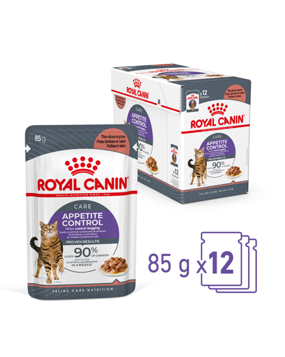Royal Canin Appetite Control Wet Cat Food Pouches in Gravy
