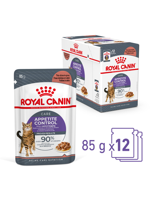 Royal Canin Appetite Control Wet Cat Food Pouches in Gravy