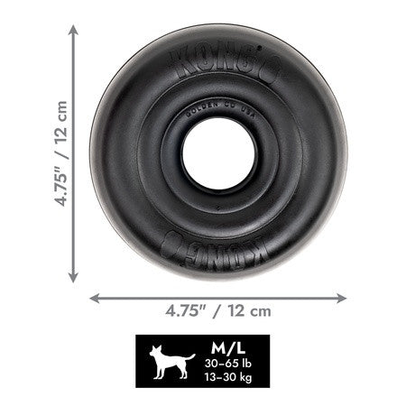 KONG Extreme Donut Rubber Dog Toy