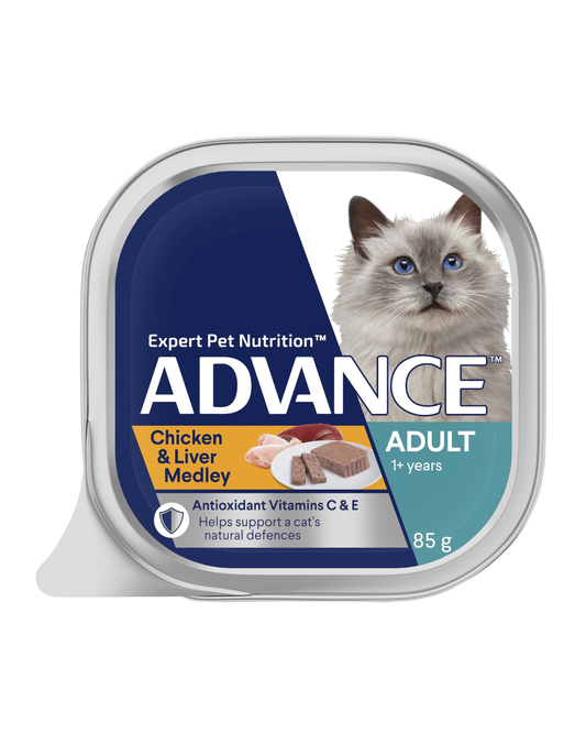 Advance Cat Chicken & Liver Medley 85g