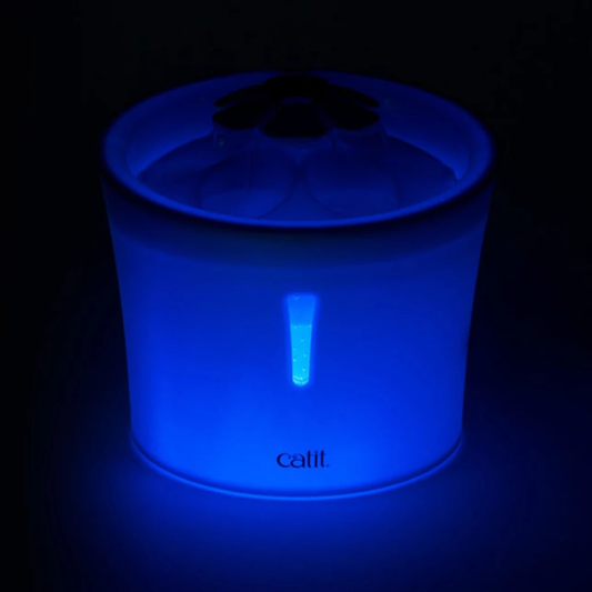 Catit 2.0 Senses Flower Water Fountain 3L with Night LED